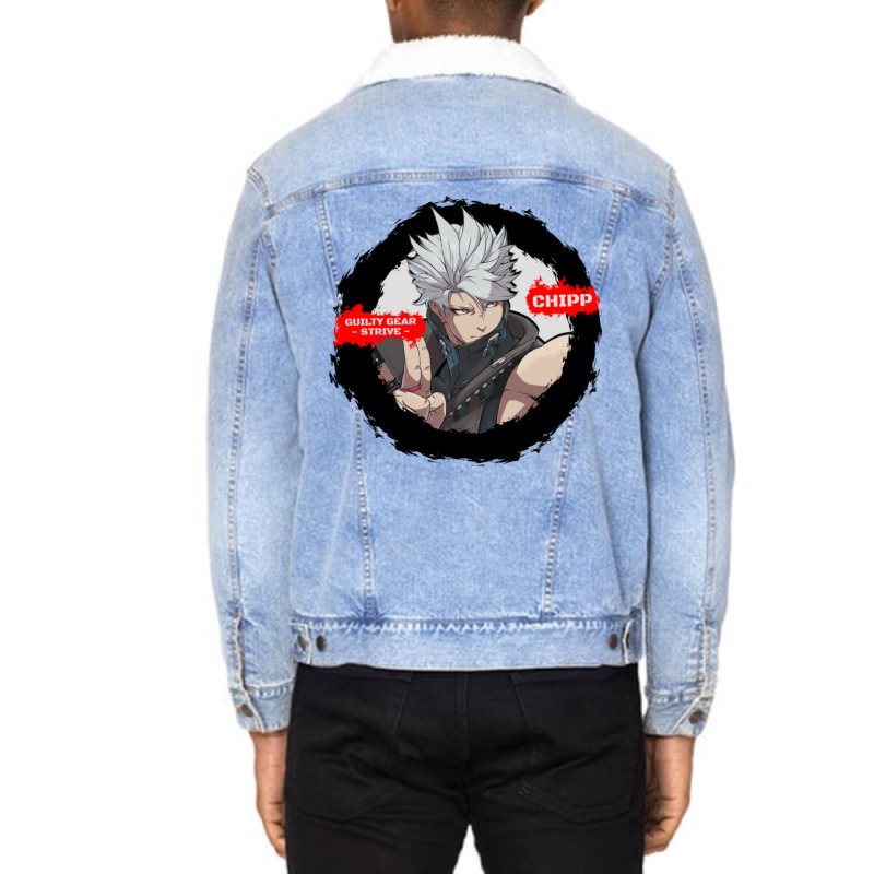 Enzos Chipp Unisex Sherpa-lined Denim Jacket | Artistshot