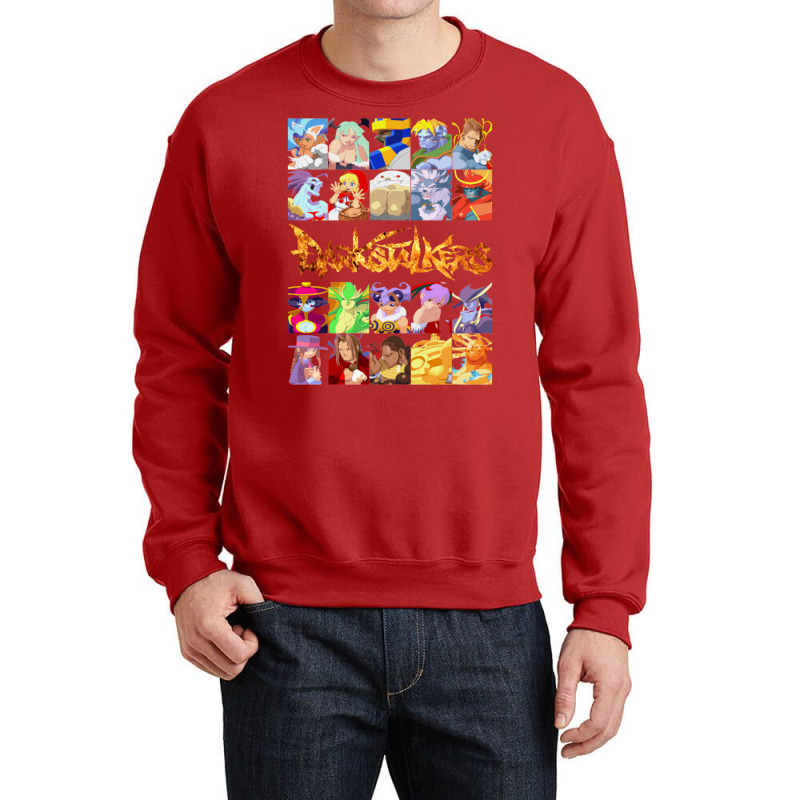 Darkstalkers Crewneck Sweatshirt by livinostuffs6 | Artistshot