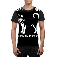 Funny Meet My Bff Alaskan Klee Kai Pet Dog Lover Graphic T-shirt | Artistshot