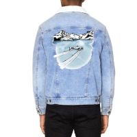 Trackmania   Arctic Lake Slide Unisex Sherpa-lined Denim Jacket | Artistshot