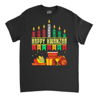 Seven Principles Of Kwanzaa Celebration   Happy Kwanzaa T Shirt Classic T-shirt | Artistshot