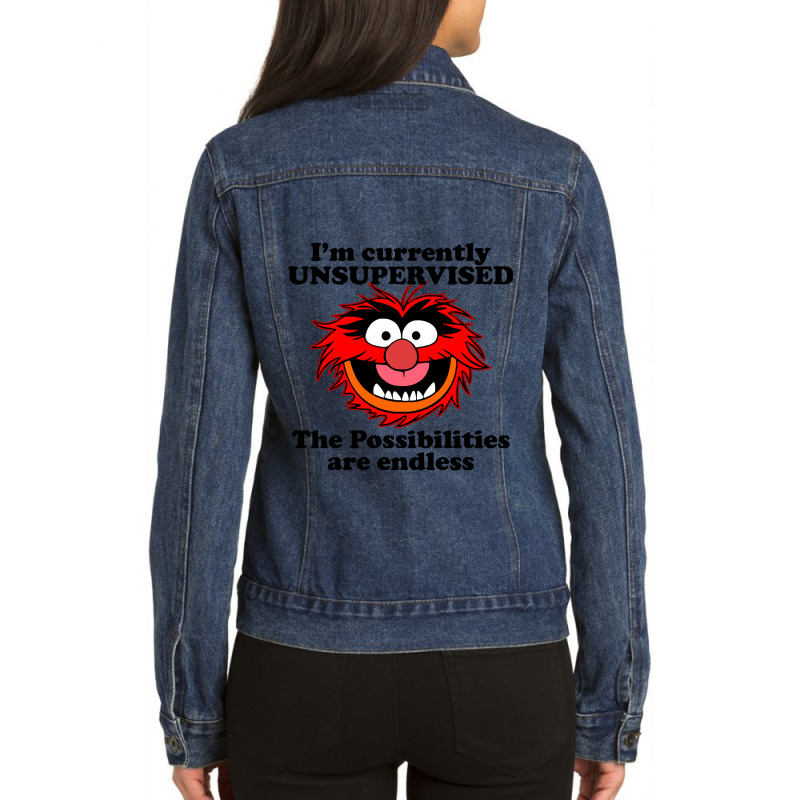 Muppets 60 Ladies Denim Jacket by MeganArtist | Artistshot