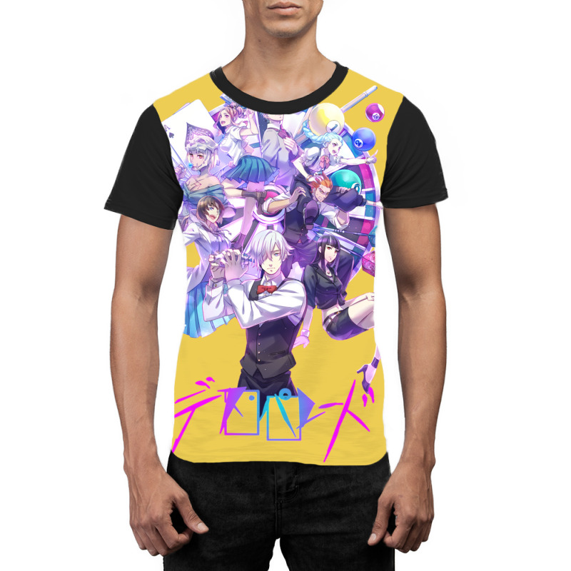 Deathparade Graphic T-shirt by livinostuffs6 | Artistshot