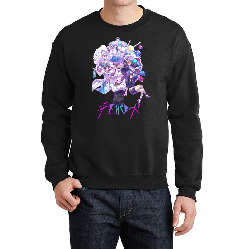 Deathparade Crewneck Sweatshirt by livinostuffs6 | Artistshot