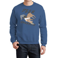 Deer Wrasslin' Crewneck Sweatshirt | Artistshot