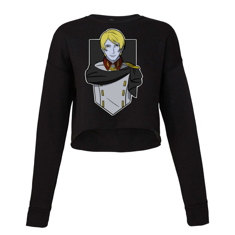 Abelt Dessler  Leader Desslok   Yamato Star Blazers 2199 Cropped Sweater by etheletolibq | Artistshot