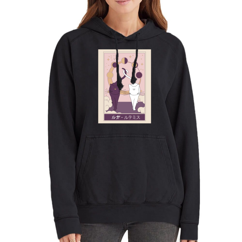 Luna And Artemis Vintage Hoodie by fufolyhtyl | Artistshot