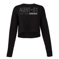 Agent 01  Unit 01 Project Eva Cropped Sweater | Artistshot