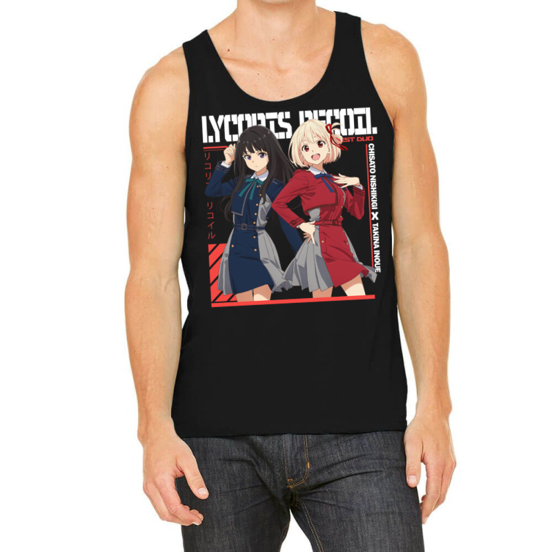 Lycoris Recoil Tank Top by fufolyhtyl | Artistshot