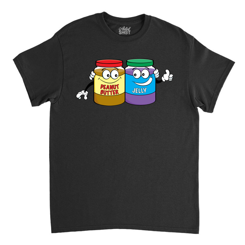 Peanut Butter And Jelly Classic T-shirt by famoustrick | Artistshot