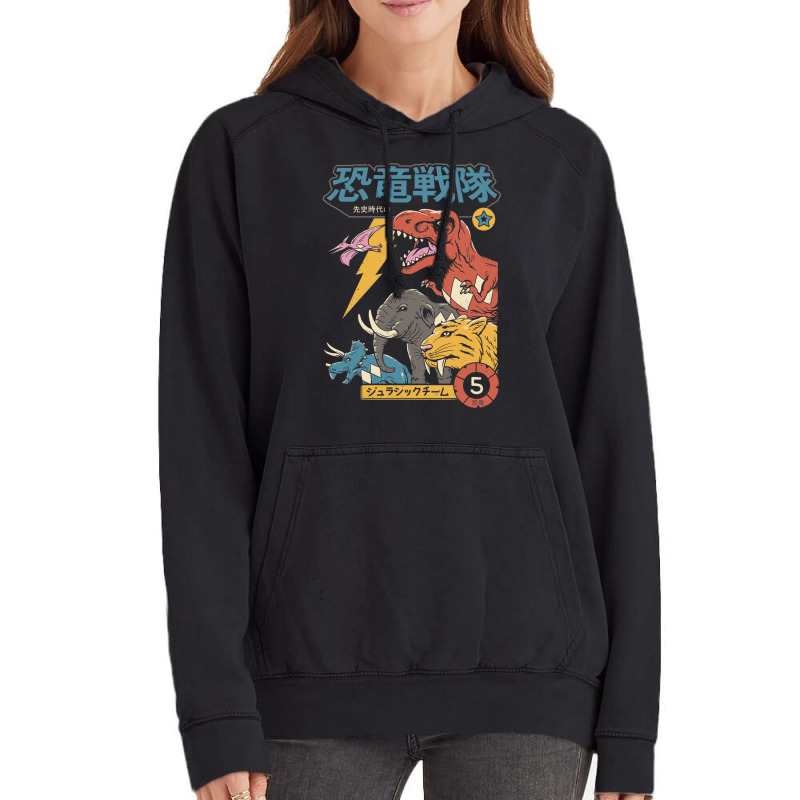 Dino Sentai Vintage Hoodie by livinostuffs6 | Artistshot