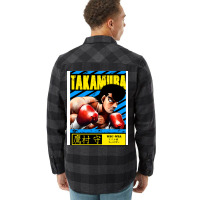 Mamoru Takamura   Hajime No Ippo Flannel Shirt | Artistshot