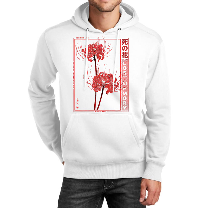 Custom Japanese Spider Lily Soft Grunge Anime Aesthetic Flower T