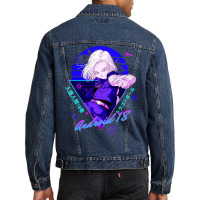 Android 18 Men Denim Jacket | Artistshot