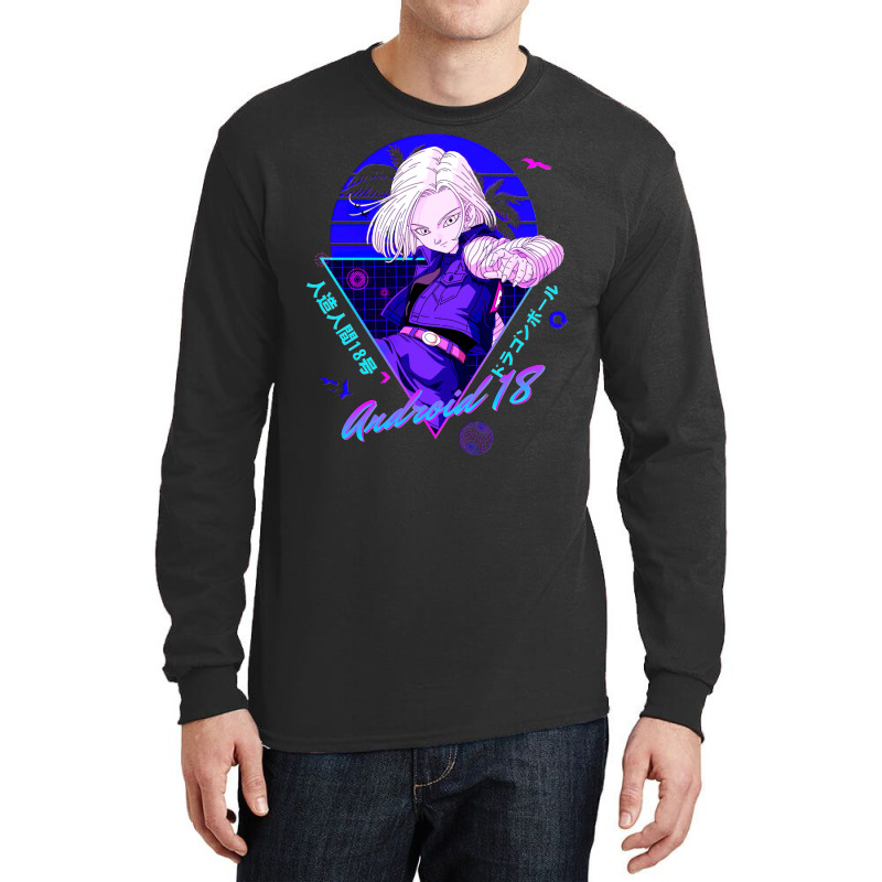 Android 18 Long Sleeve Shirts by etheletolibq | Artistshot