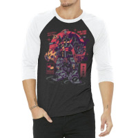 Mecha Jc 3/4 Sleeve Shirt | Artistshot