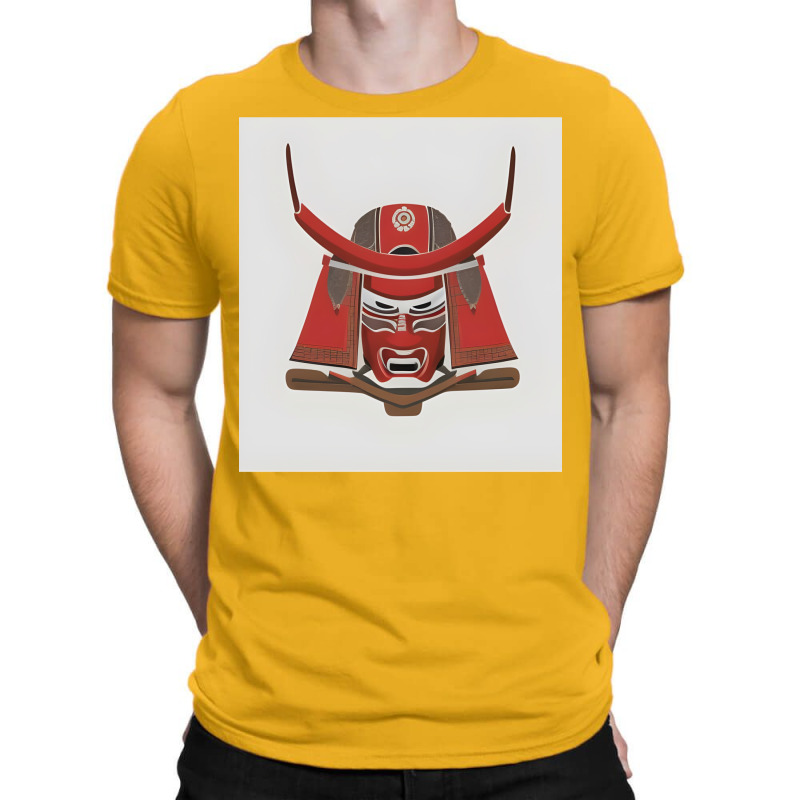 Samurai Mask 02 T-shirt | Artistshot