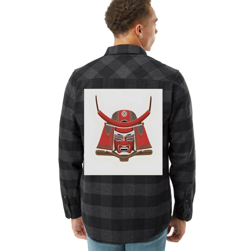 Samurai Mask 02 Flannel Shirt | Artistshot