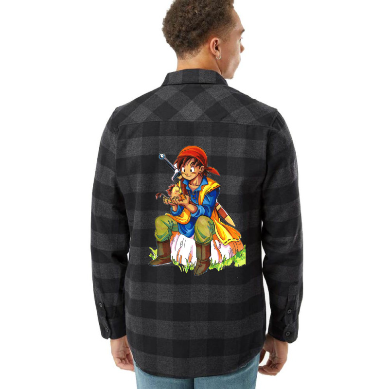 Dragon Quest 8 Flannel Shirt by livinostuffs6 | Artistshot