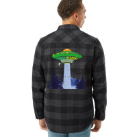 Unidentified Flying Object Alien Ufo Abduction Sci Fi Ufo T Shirt Flannel Shirt | Artistshot