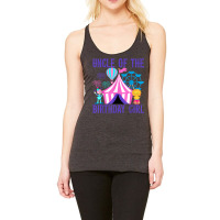 Uncle Of The Birthday For Girl Ringmaster Circus Carnival T Shirt Racerback Tank | Artistshot