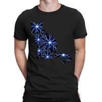 Cat Lightning T-shirt | Artistshot