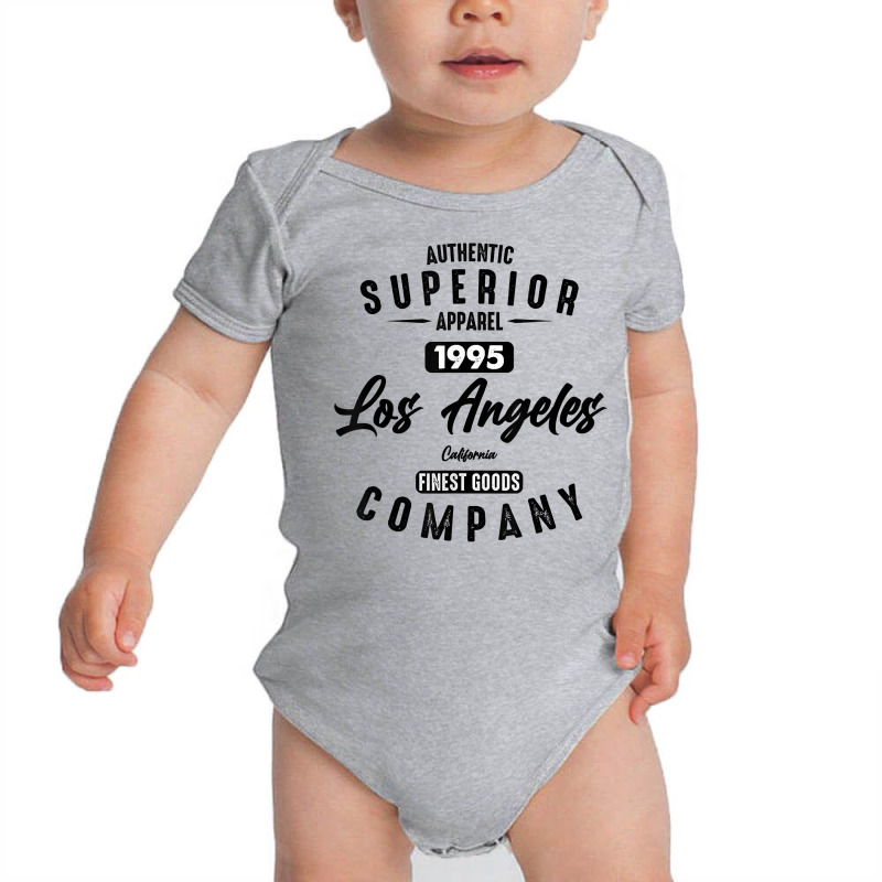 Los Angeles California Republic 1995 Vintage Birthday T Shirt Baby Bodysuit by barrydygertkkx | Artistshot