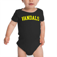 Vandals Arch Athletic College University Alumni Style T Shirt Baby Bodysuit | Artistshot