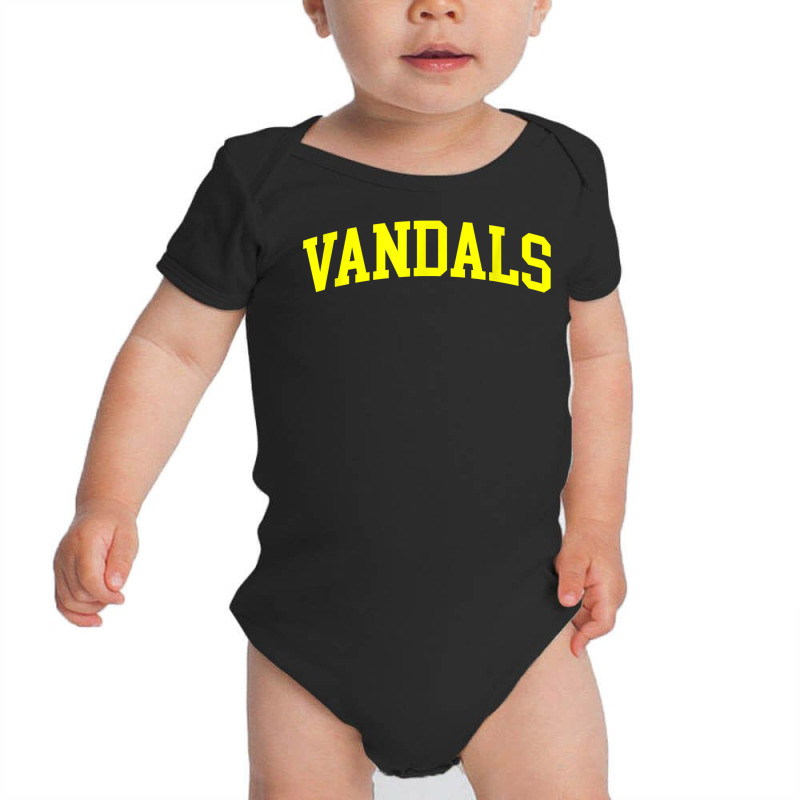 Vandals Arch Athletic College University Alumni Style T Shirt Baby Bodysuit | Artistshot