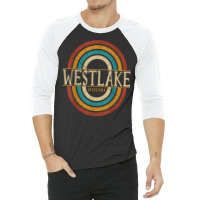 Vintage Retro Westlake Louisiana La Women Men Souvenirs T Shirt 3/4 Sleeve Shirt | Artistshot