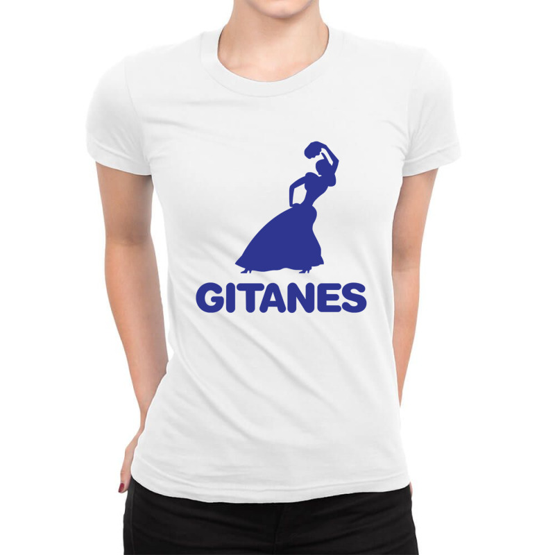 Emblème De Danseuse Gitane Gitanes Vintage Des Années 1970  Ligier   Ladies Fitted T-Shirt by DERRICKILLIAMS | Artistshot