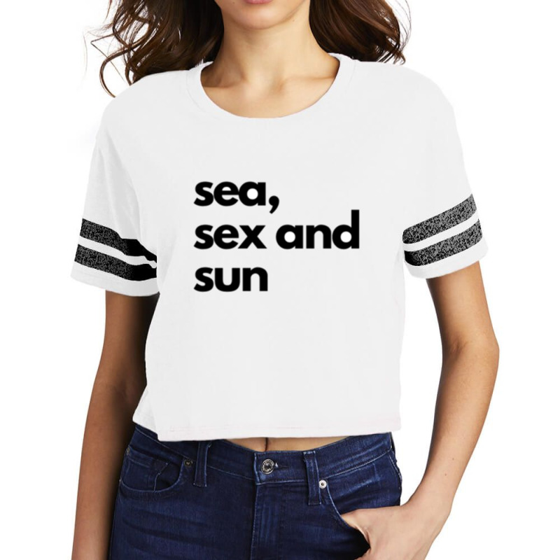 Mer1 Scorecard Crop Tee by DERRICKILLIAMS | Artistshot