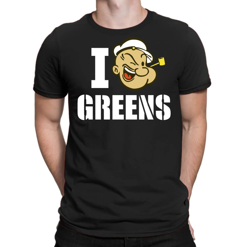 I Love Greens T-shirt | Artistshot