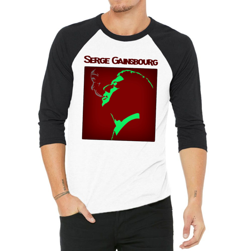 Serge Gainsbourg 4 3/4 Sleeve Shirt by DERRICKILLIAMS | Artistshot