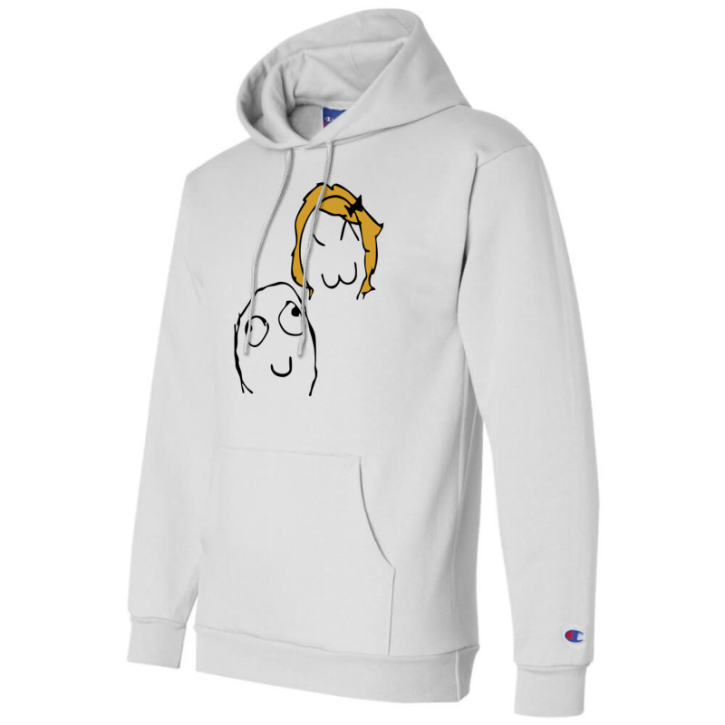 Funny Derp Derpina Champion Hoodie | Artistshot