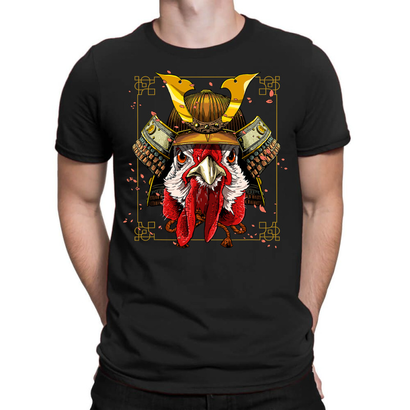 Chicken Chick Samurai Chicken Warrior Samurai Lovers Women Men 211 Roo T-shirt | Artistshot