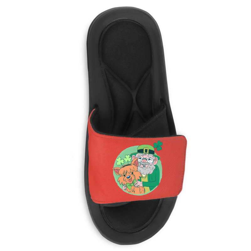 Happy St Patrick Day   Happy St Patricks Day Slide Sandal | Artistshot