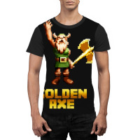 Funny Gifts For Golden Fighting Game Axe Gift For Music Fans 1 Graphic T-shirt | Artistshot