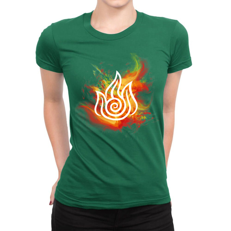 Fire Nation Ladies Fitted T-Shirt by ladmanpallenb | Artistshot