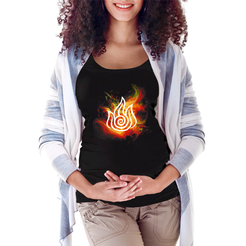 Fire Nation Maternity Scoop Neck T-shirt by ladmanpallenb | Artistshot