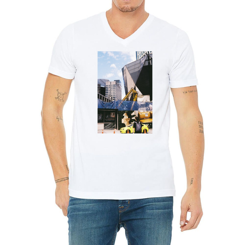 City Animal  Put To Work Classic Music V-neck Tee | Artistshot