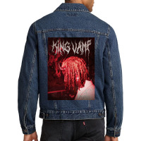 King Vamp Album Poster Men Denim Jacket | Artistshot