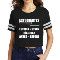 Hot Trend Estudiantes En Espanol Spanish Teacher For Profesor Scorecard Crop Tee | Artistshot