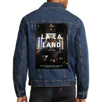 La La Land Alternative Movie Poster 2 Classic  Cool Love Men Denim Jacket | Artistshot