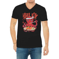 Octopus Sashimi Kawaii V-neck Tee | Artistshot