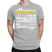 Film Editor Latest Design 2017   Nature Funny T-shirt | Artistshot