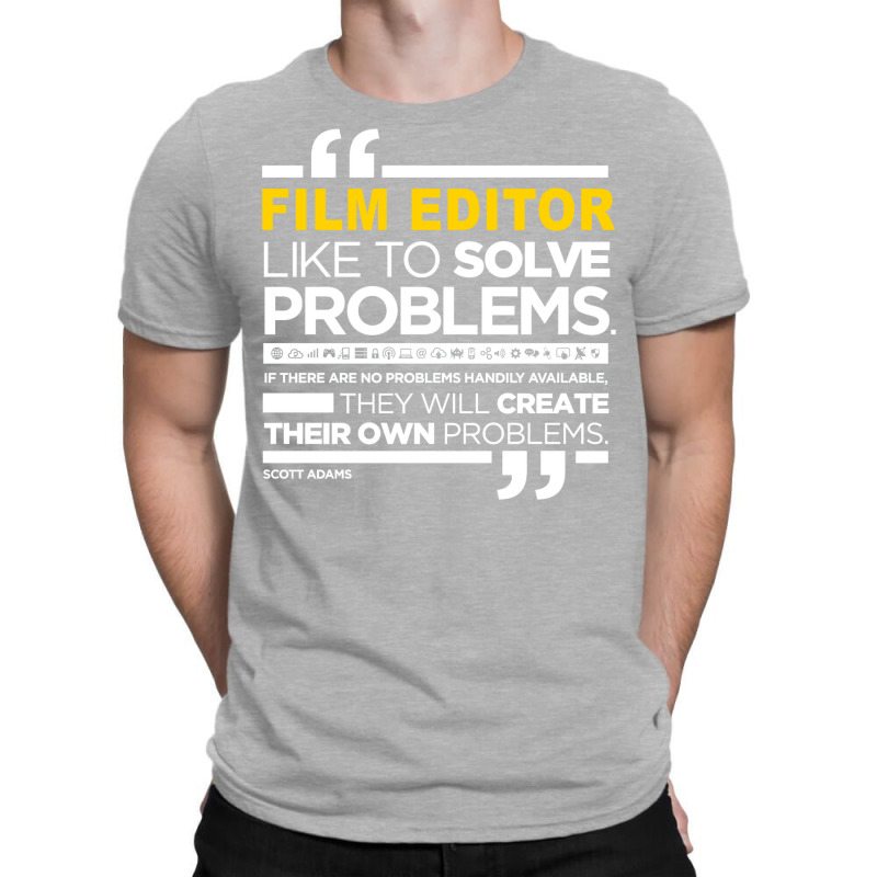 Film Editor Latest Design 2017   Nature Funny T-shirt | Artistshot