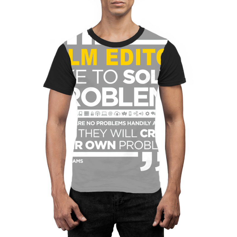 Film Editor Latest Design 2017   Nature Funny Graphic T-shirt | Artistshot