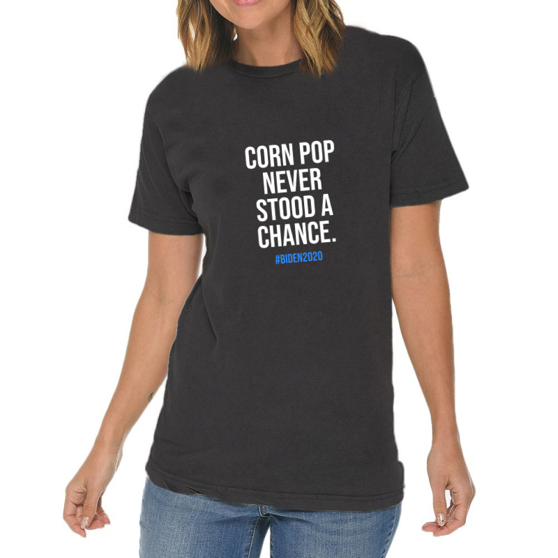 Funny Corn Pop Joe Biden 2020 1 Vintage T-shirt | Artistshot