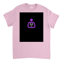 Mixed Signals  Purple Graphic  Cool Travel Classic T-shirt | Artistshot